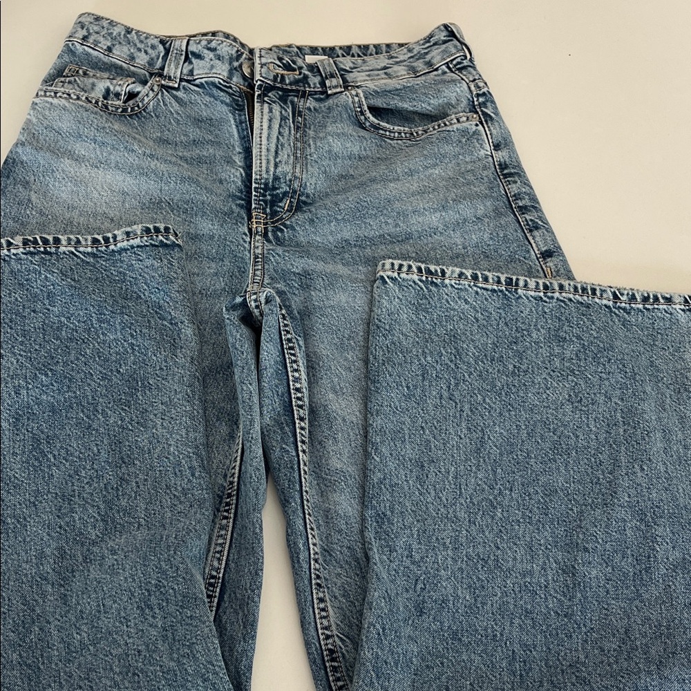 H&M DIVIDED Light Blue Denim Jeans